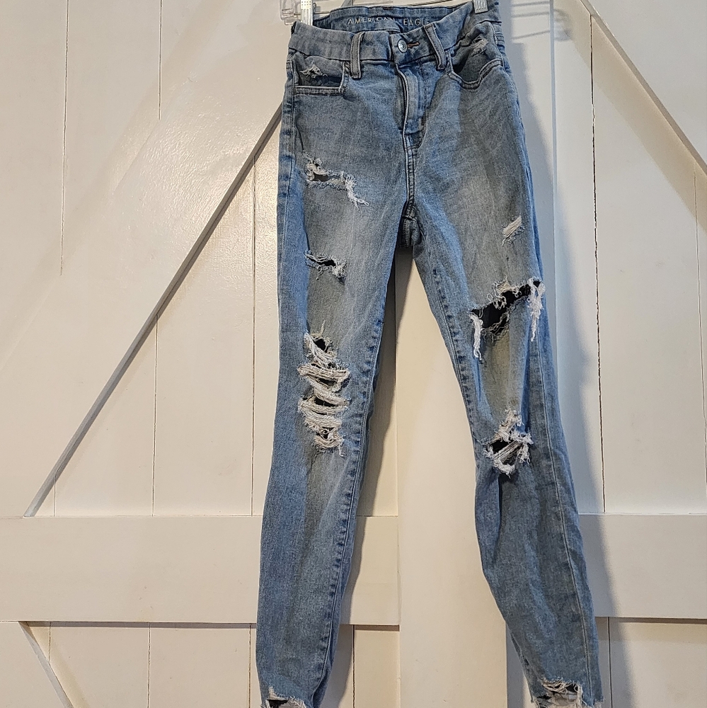 American Eagle Outfitter Jeans *Curvy Hi-Rise Leggings* Size 2